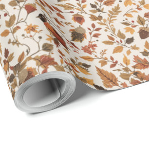Cozy Autumnal Wrapping Paper