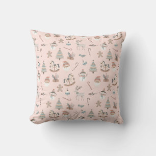 Cozy Boho Christmas Cushion