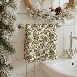 Cozy Boho Towel Paisley Gift for Their Bathroom