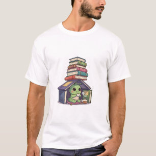 Cozy Bookworm's Tea Time Hideaway T-Shirt