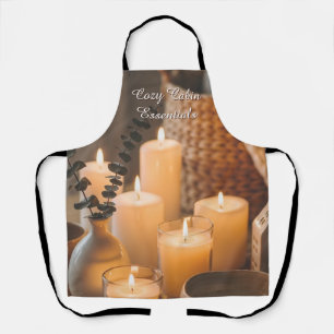 Cozy Cabin Essentials   Rustic Kitchen Apron