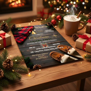 COZY CHRISTMAS PAJAMA JAM INVITATION