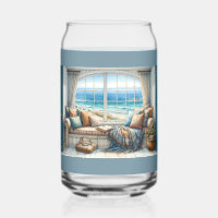 Cozy Coastal Window Seat Cottagecore