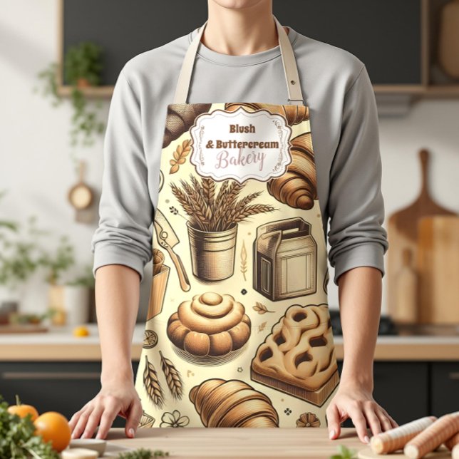 Cozy Cottage Baking Apron (Creator Uploaded)
