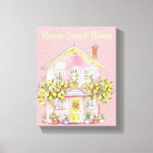 Cozy Cottagecore Lemon House Print