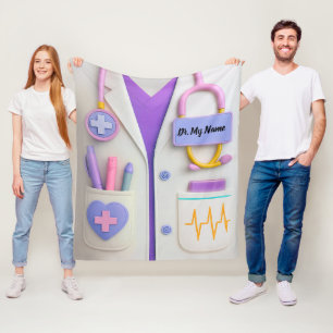 Cozy Doctor Blanket – Heart & Healing Design