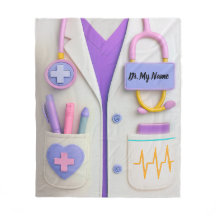 Cozy Doctor Blanket – Heart & Healing Design