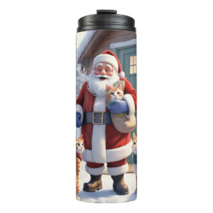 Cozy Doorstep Greeting Thermal Tumbler