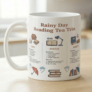 Cozy Focus Sleepy Tea Recipes for Readers Coffee Mug