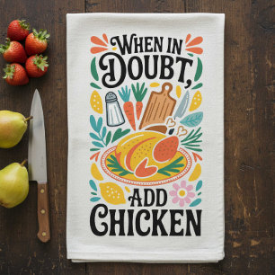 Cozy Funny Kitchen Dish Towel