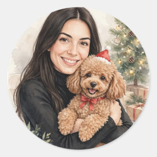 Cozy Girl either Poodle Sticker – Best Friends