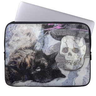 Cozy Halloween Laptop Sleeve