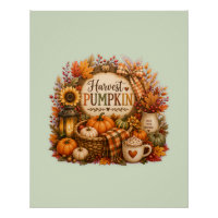 Cozy Harvest Pumpkin / Cosecha Acogedora