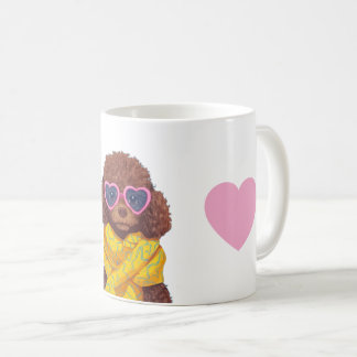 Cozy Intellectual Dog Case Coffee Mug