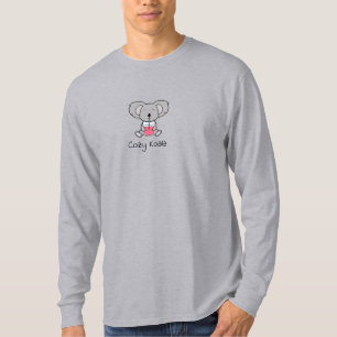 Cozy Koala grey long-sleeve t-shirt