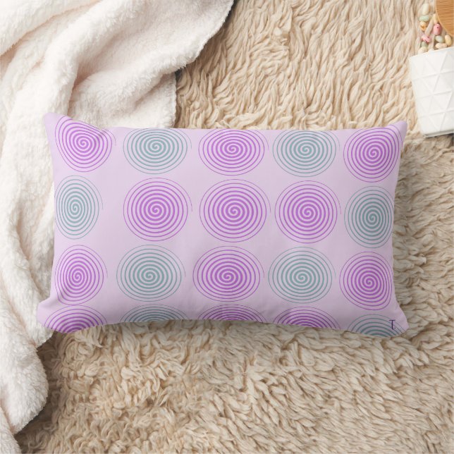 Cozy Modern Abstract Accent Pillow (Blanket)