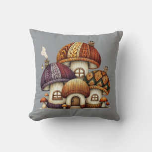 Cozy Mushrooms 1 Cushion