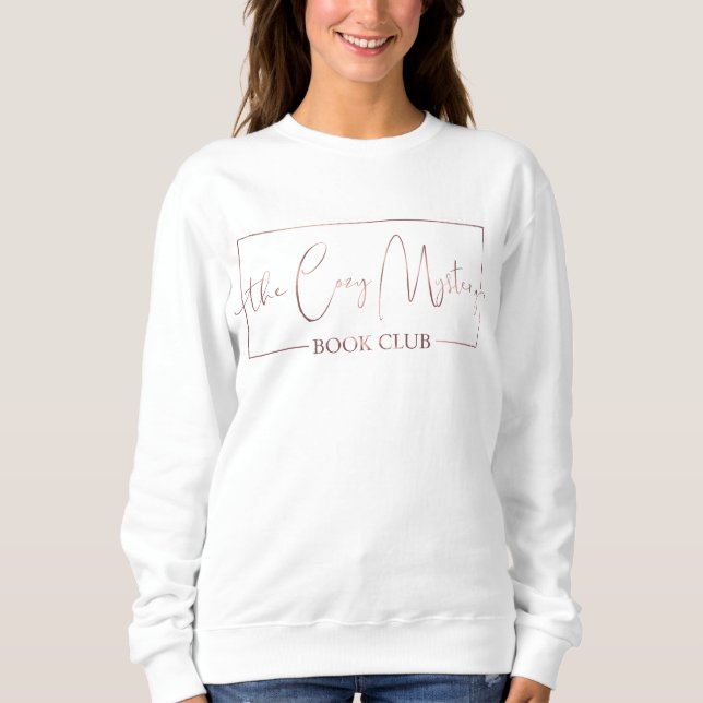 Cozy Mystery Book Club Pullover (Front)