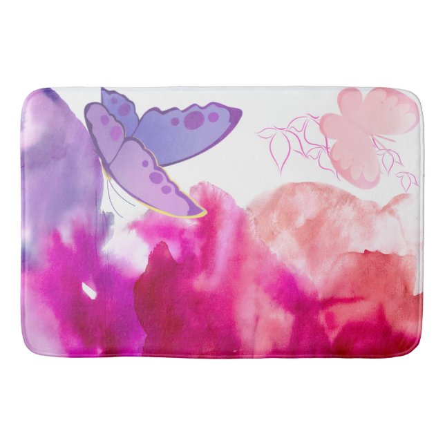 cozy nature blanket soft home decor relax bath mat (Front)