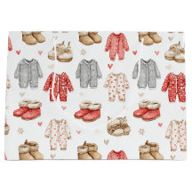 Cozy Pajamas Boho Babyshower Pattern