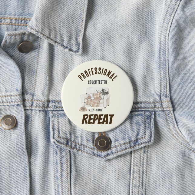 Cozy Paws Collection 7.5 Cm Round Badge (In Situ)