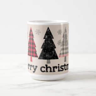 🎄 Cozy Plaid Christmas Mug Magic! ☕❄️