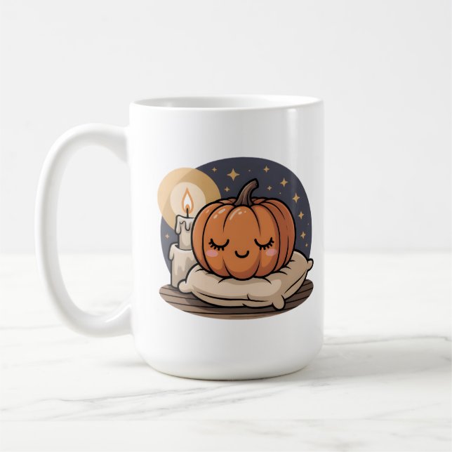 Cozy Pumpkin Dream Mug (Left)
