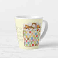 COZY QUILT Cocoa Mug + Yellow