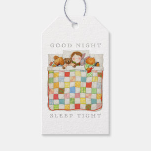 COZY QUILT Gift Tags - White