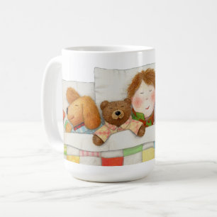 COZY QUILT Tall White Mug