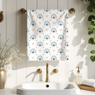 Cozy Rainbow Towels Boho Gift for Little Ones