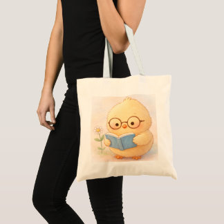 Cozy Reading Alma Chick Cute Tote Bag
