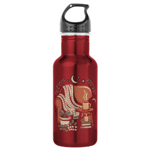 Cozy Reading Nook Coffee Lover  532 Ml Water Bottle