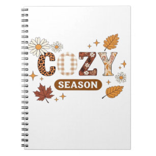 Cozy Season Oversized T-Shirt Notebook