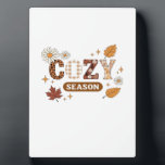 Cozy Season Oversized T-Shirt Plaque<br><div class="desc">Cozy Season Oversized T-Shirt</div>