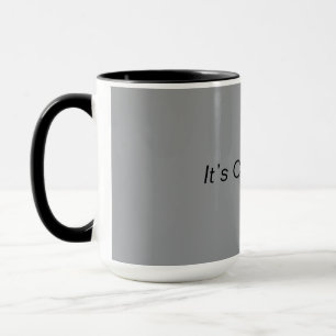 Cozy Sips Coffee Mug – Gray Edition