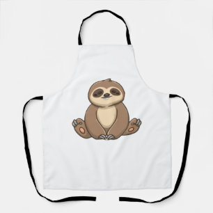 Cozy Sloth Classic T-Shirt Apron