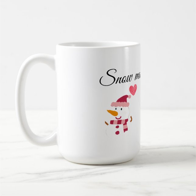 Cozy Snowman Mug (Left)