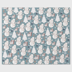 Cozy Whimsical Holiday Wrapping Paper