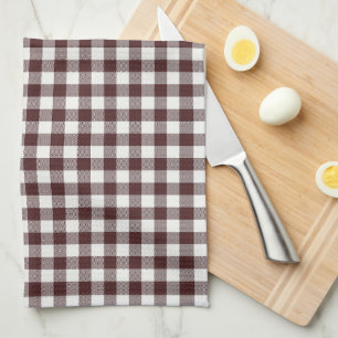 Cozy Winter Checkered Kitchen Towel