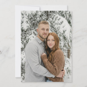Cozy Winter Photo Invitation
