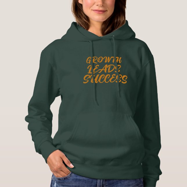 Cozy Winter warm motivational Women Hoodie  (Front)
