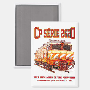 CP Serie 2620 Electric Locomotive. Nez-Casse Loco Magnet