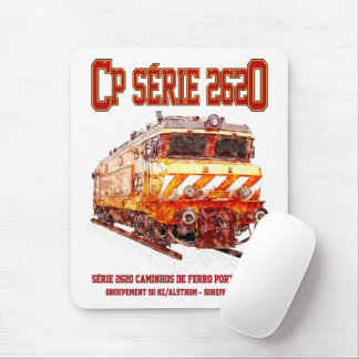 CP Serie 2620 Electric Locomotive. Nez-Casse Loco  Mouse Pad