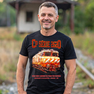 CP Serie 2620 Electric Locomotive. Nez-Casse Loco T-Shirt