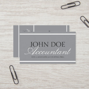CPA 1040 Tax Preparer Accountant; Pick Your Colour Business Card