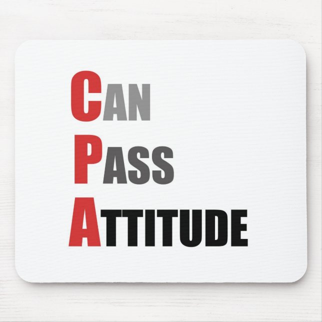 CPA: Can Pass Attitude Mouse Pad (Front)