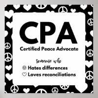 CPA Certified Peace Advocate