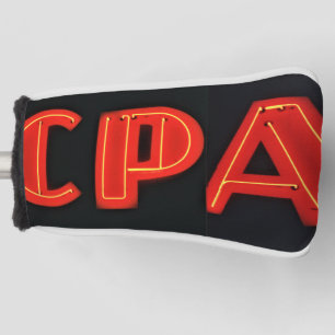 CPA - Certified Public Accountant Golf Head Cover
