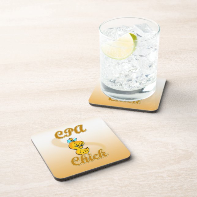 CPA Chick Coaster (Right Side)